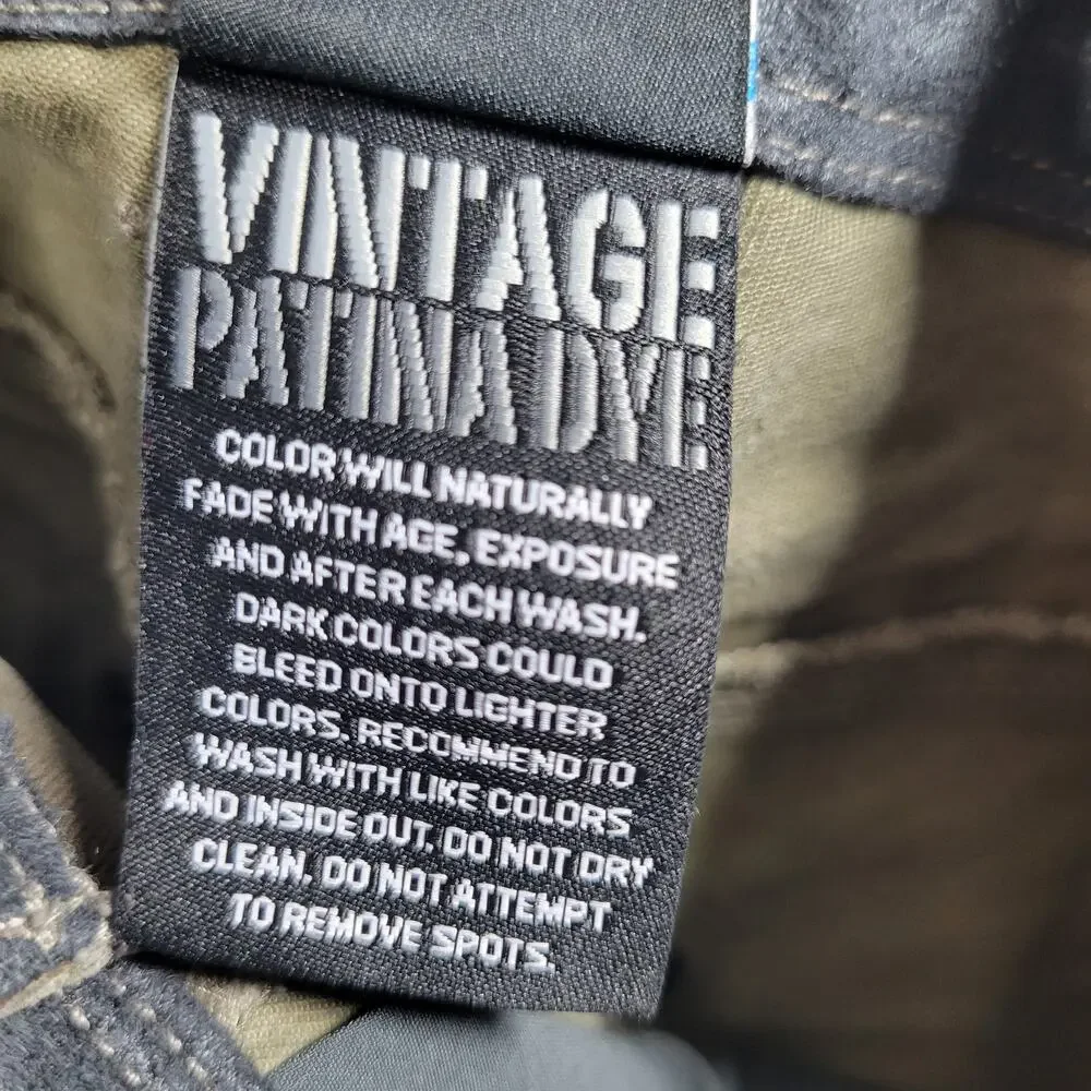 Kuhl Men's Vintage Patina Green Jeans Size 34 x 34 2326-1273 - Picture 7 of 8